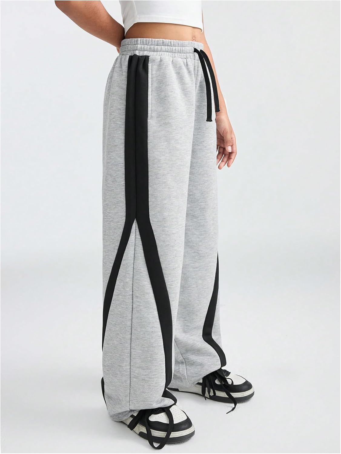Girls Wide Leg Fitness Pants by RoseSeek