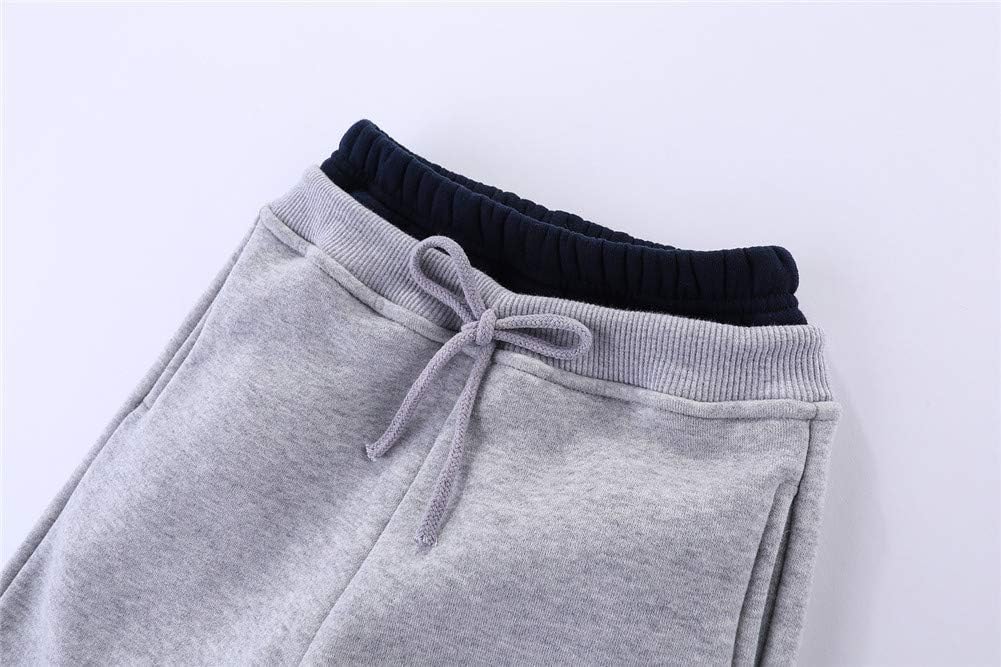 Mud Kingdom Kids Cozy Fleece Jogger Pants Winter Bear