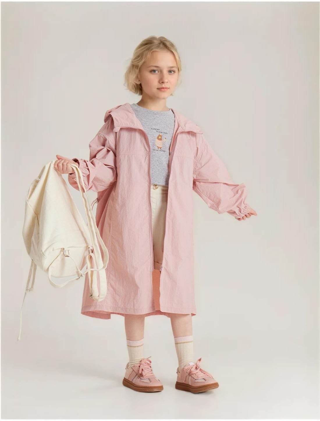 Girls Waterproof Rain Jackets for Kids