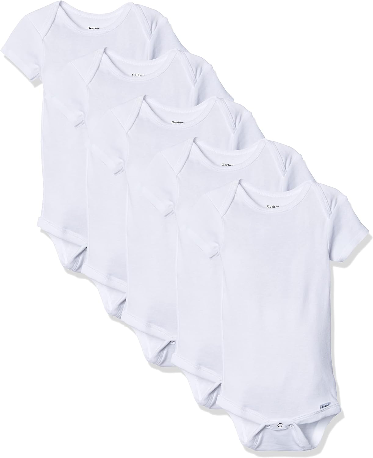 Perfect for Layering 5-Pack Solid Onesies