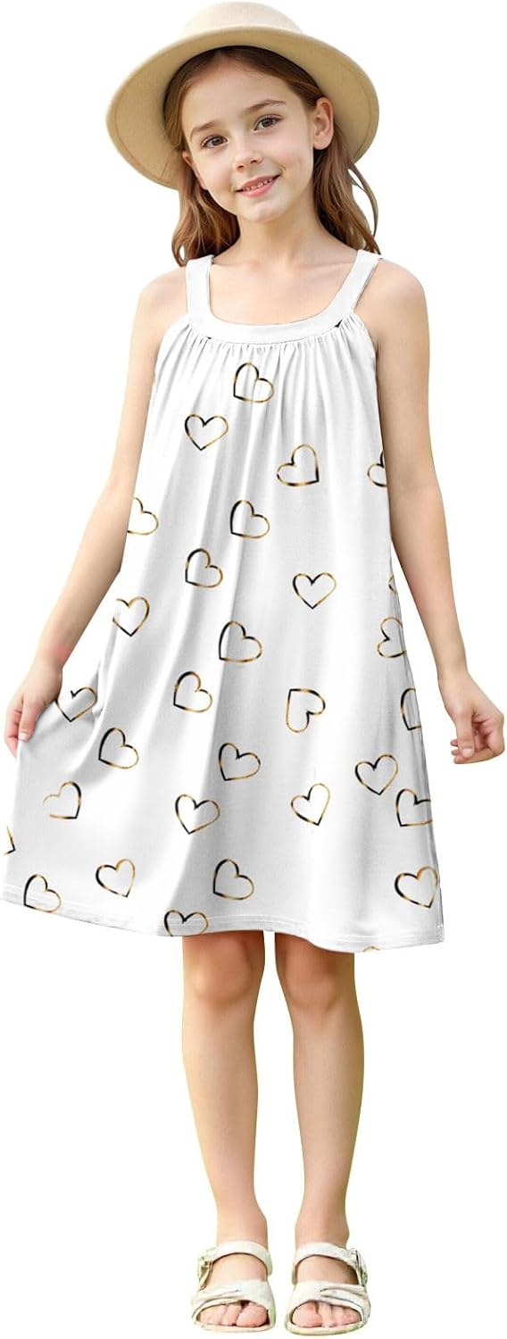 Charming Rainbow Sundress for Kids