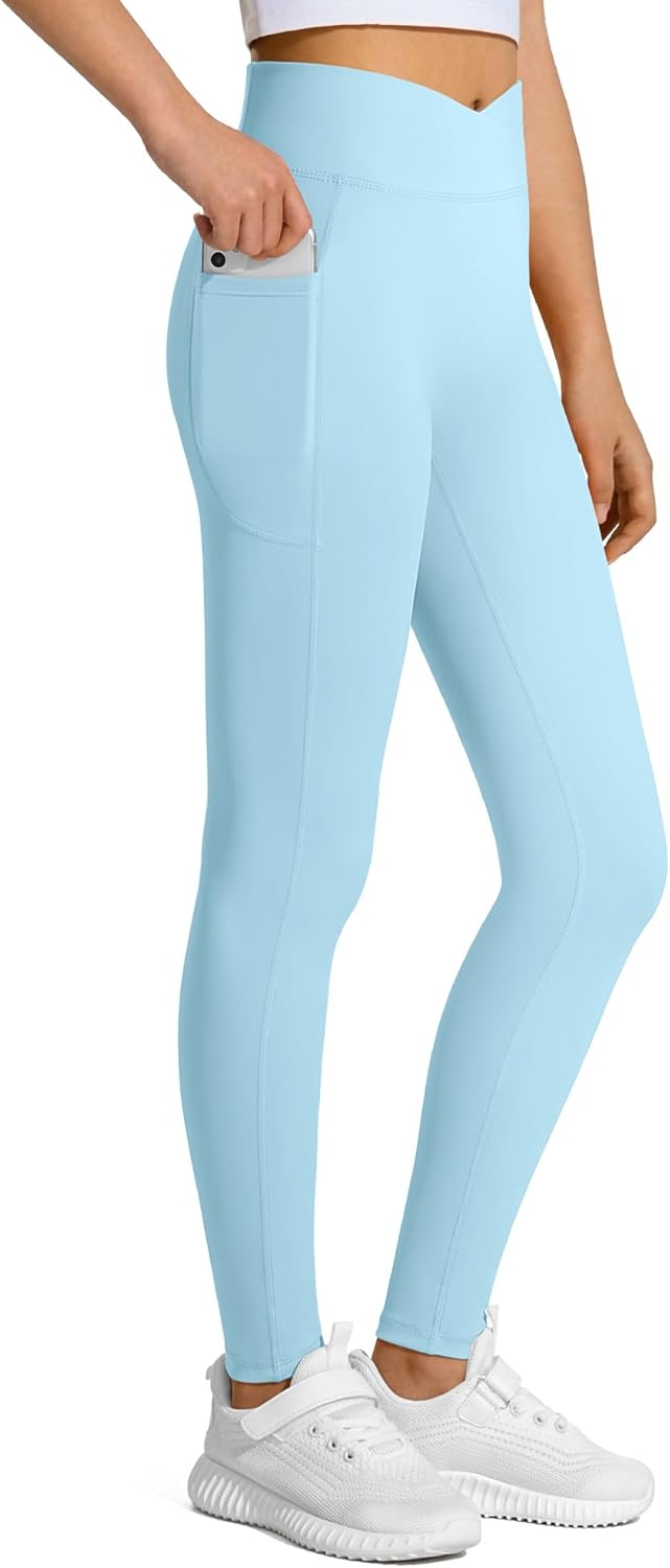 JOCMIC Girls V-Cross Waist athletic wear