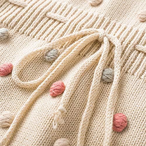 Adorable Knitting Romper for Baby Girls