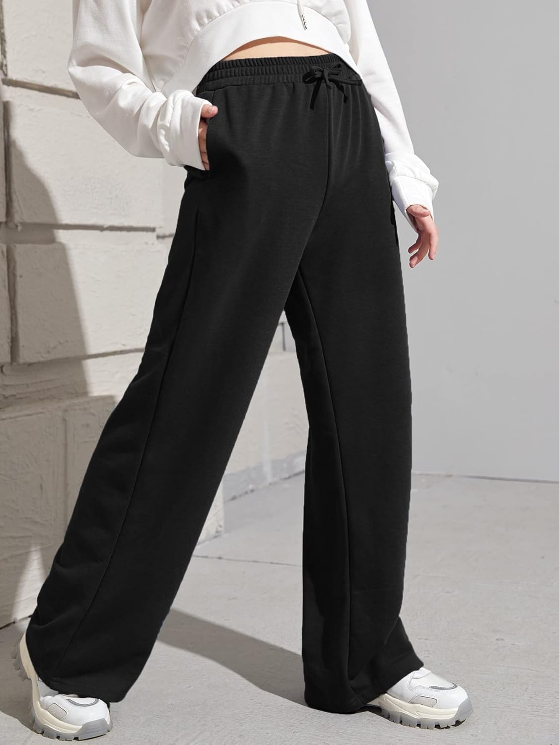 Stylish SOLY HUX High Elastic Waist Pants