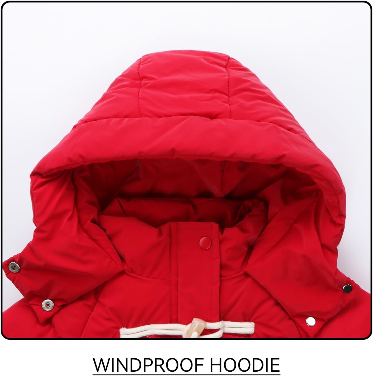 Little Girls Puffer Coat Winter Parka