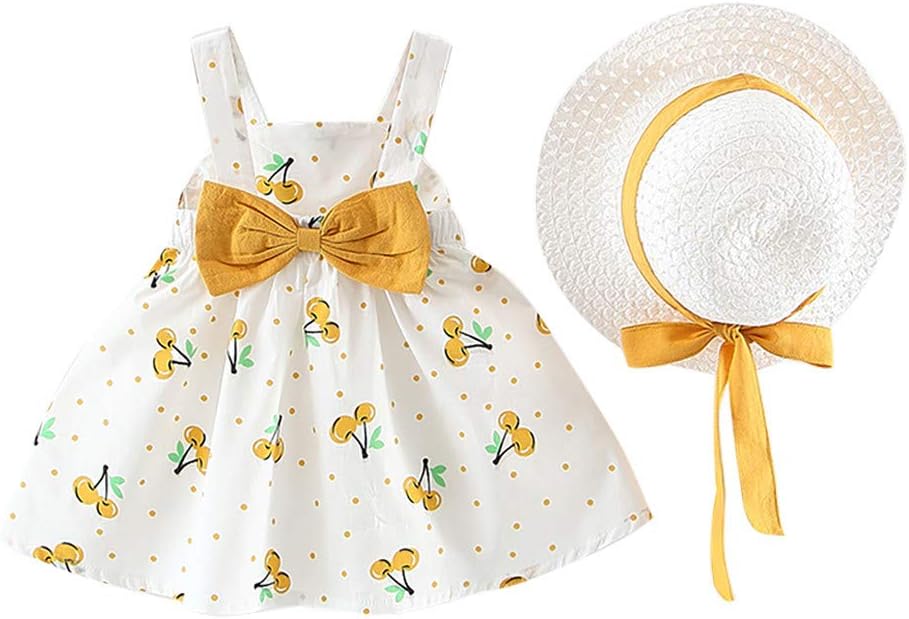 Infrant Baby Girls Summer Princess Outfit Set 2PCS