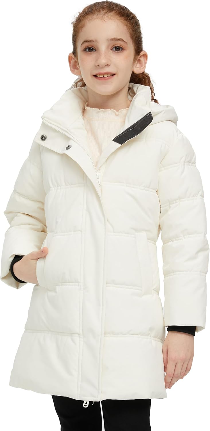 Warm Cozy Girls Winter Coat - Puffer Jacket