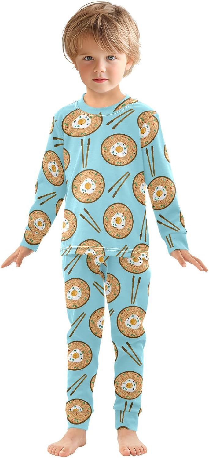 WIFIU Pajama Sets Lightweight Comfortable for Ages 18M-8Y