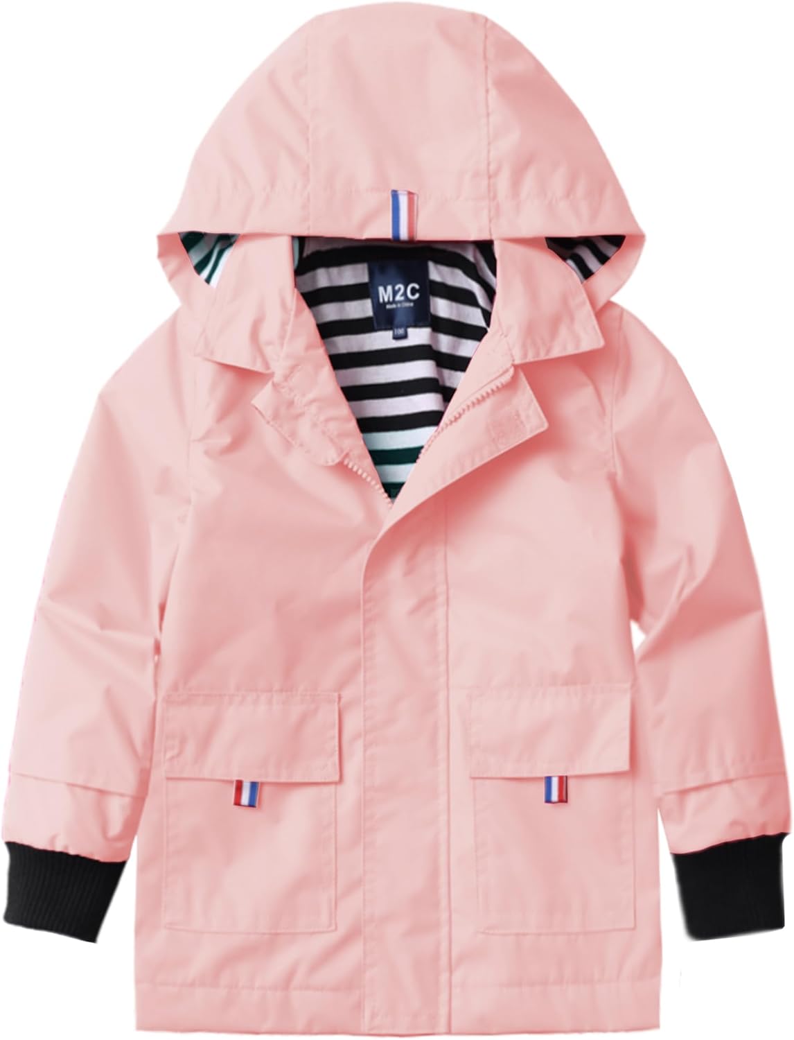 M2C Boys Girls Rain Jacket Waterproof Warm