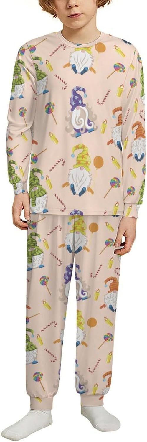 Snuggle with MEIKKO Kids Snowflake Pajama Set