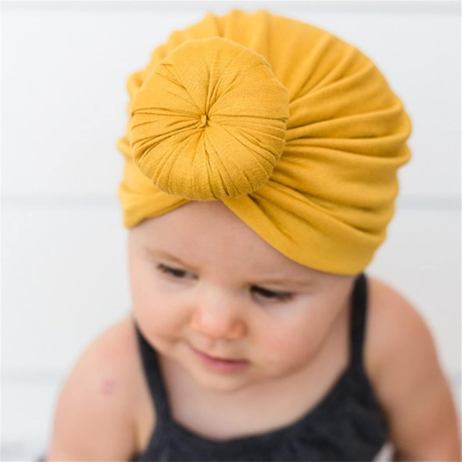 Baby Girl Summer Cotton Turban Cap
