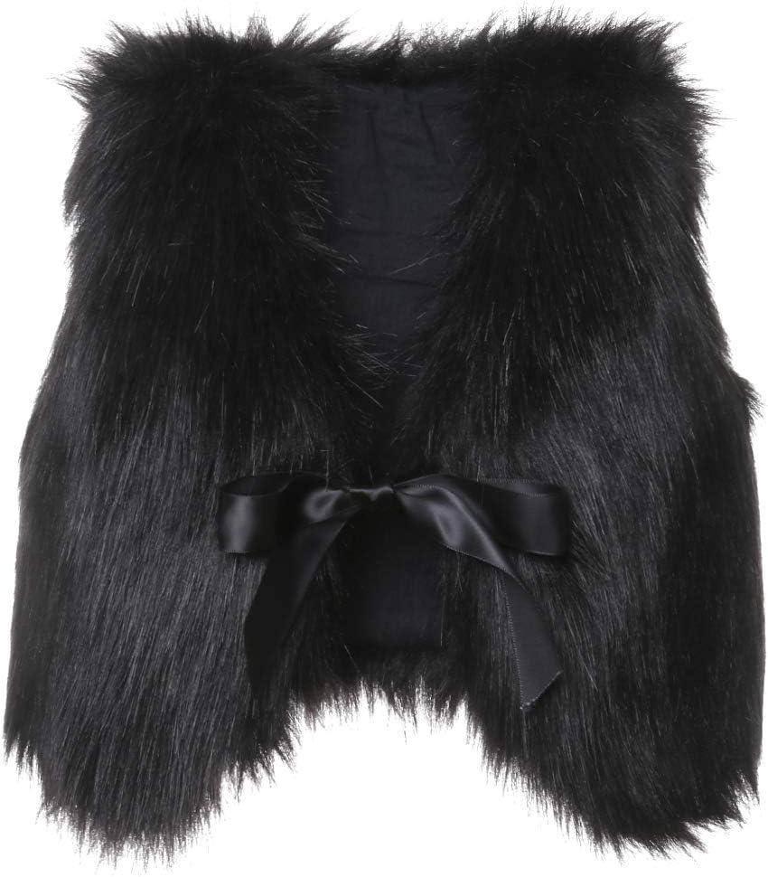 Perfectly Cozy Toddler Girl Faux Fur Vest