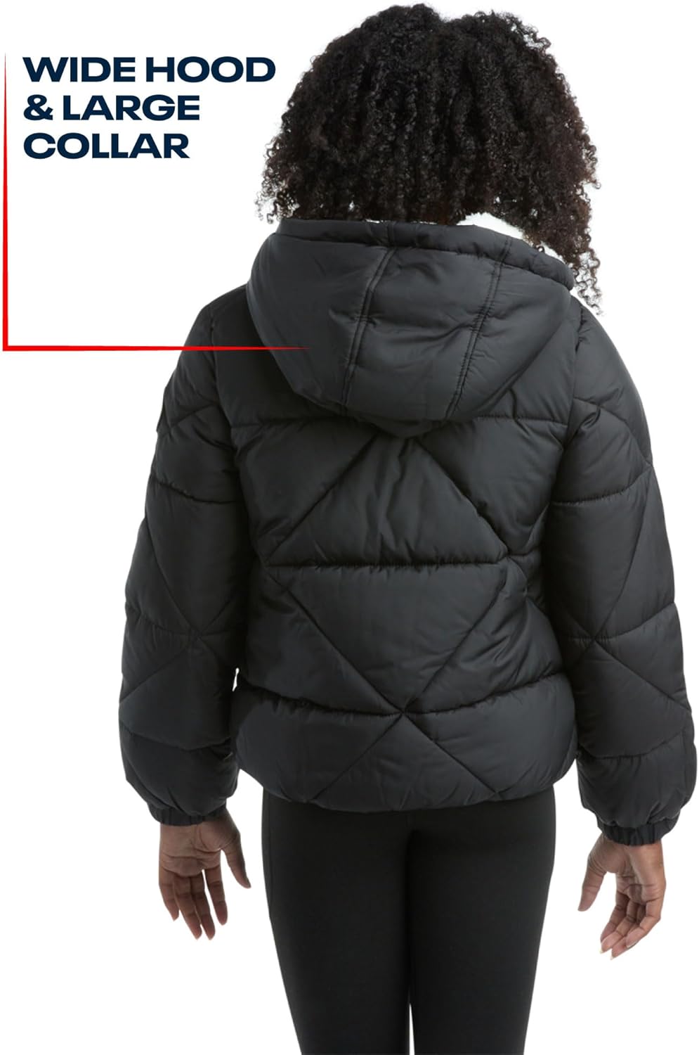 Stay Warm Style Comfort Reebok Girls Heavyweight Quilted Puffer Parka