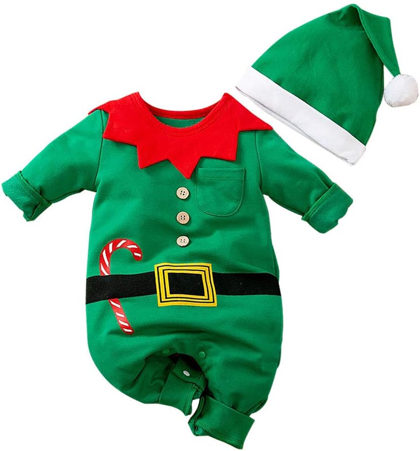 My First Christmas Baby Romper Set