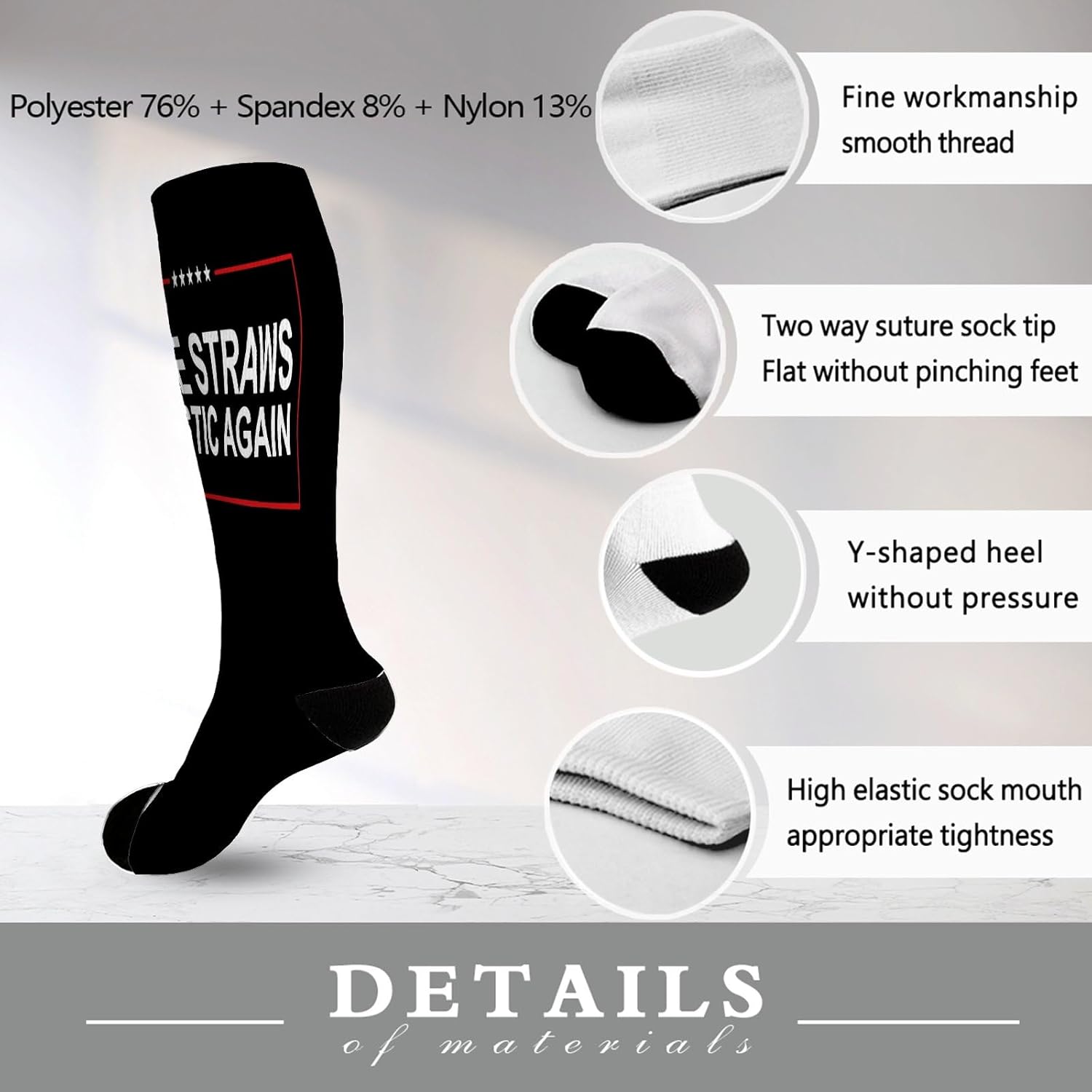 Cute Knee High Socks for Boys