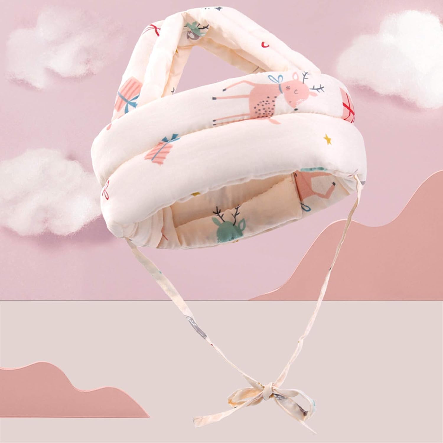 Neutral Universal Toddler Boys Girls Protective Hat nurtures kids SunShine
