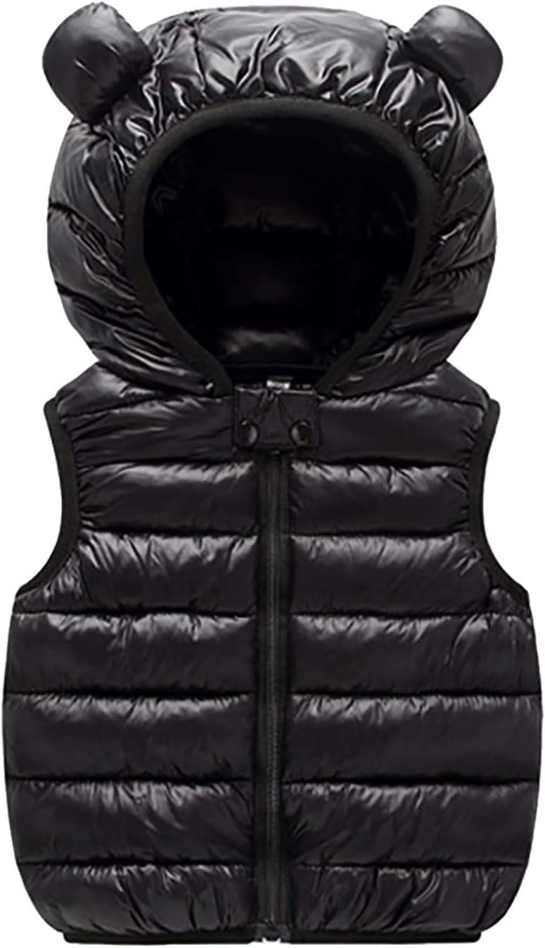 Newborn Toddler Cozy Down Jacket with Bear Ears