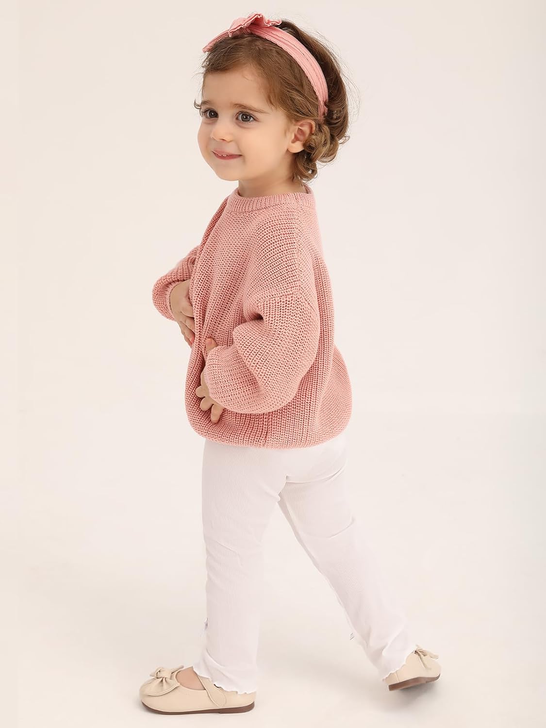 EHOO Baby Boy Knit Sweater for Toddler Girls Fall Winter Cozy Dress