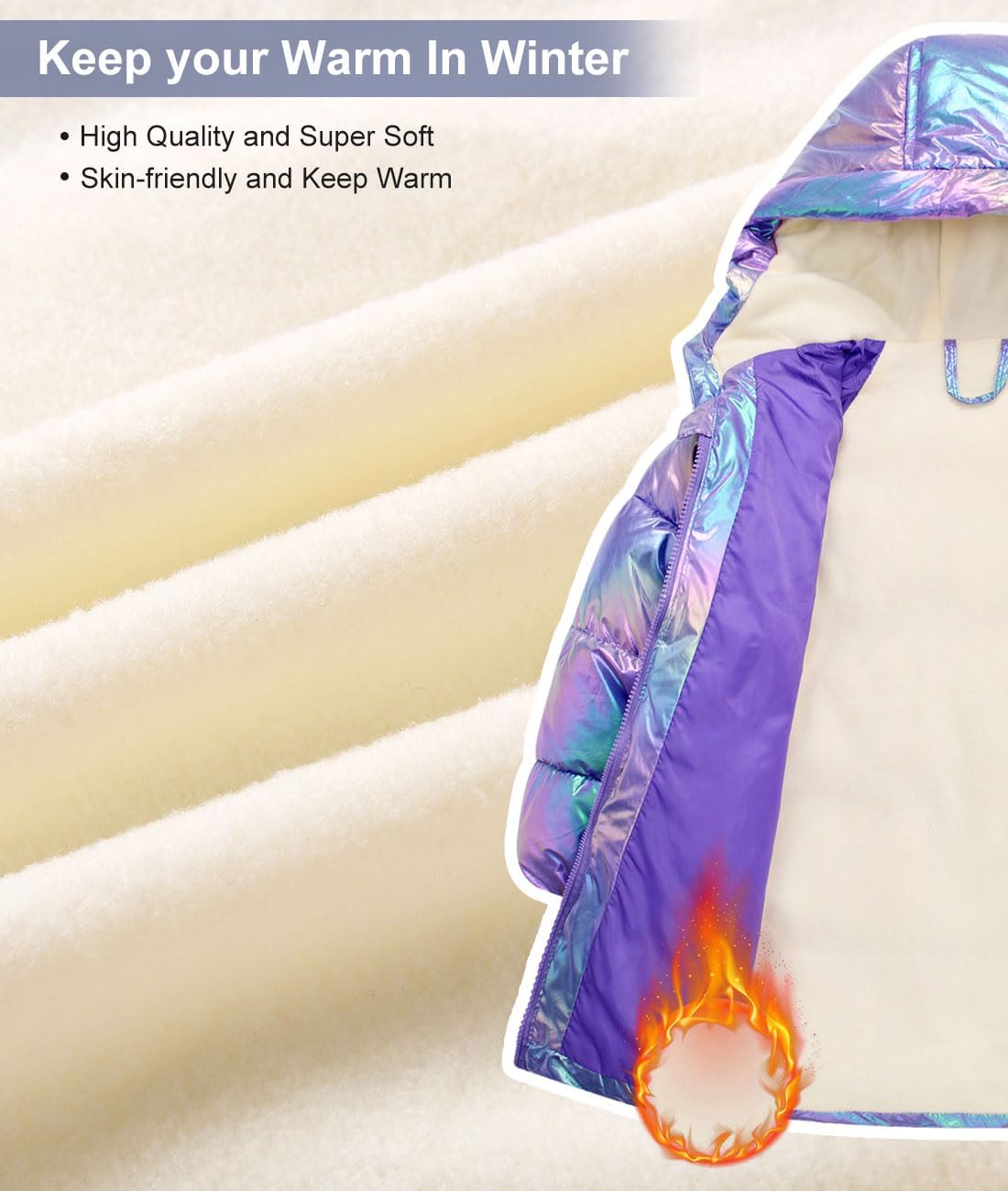 juvenile girls winter coat