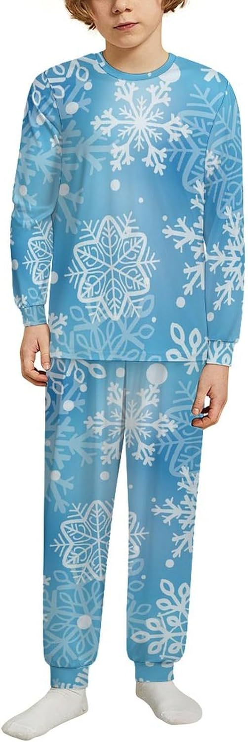 MEIKKO Kids Christmas Cookie Pajama Set for Boys Girls