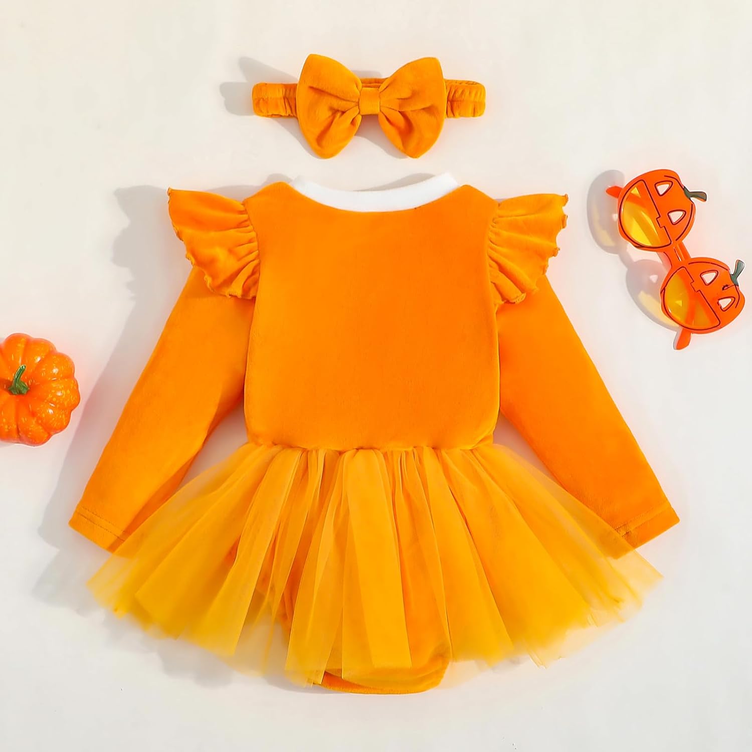 My First Halloween Newborn Baby Girl Pump