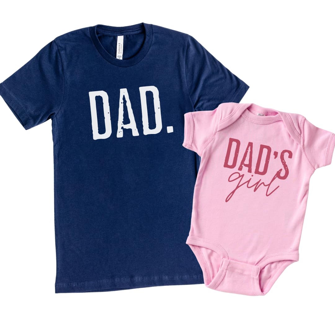 Dad and Daughter Matching 100 Cotton Outfit