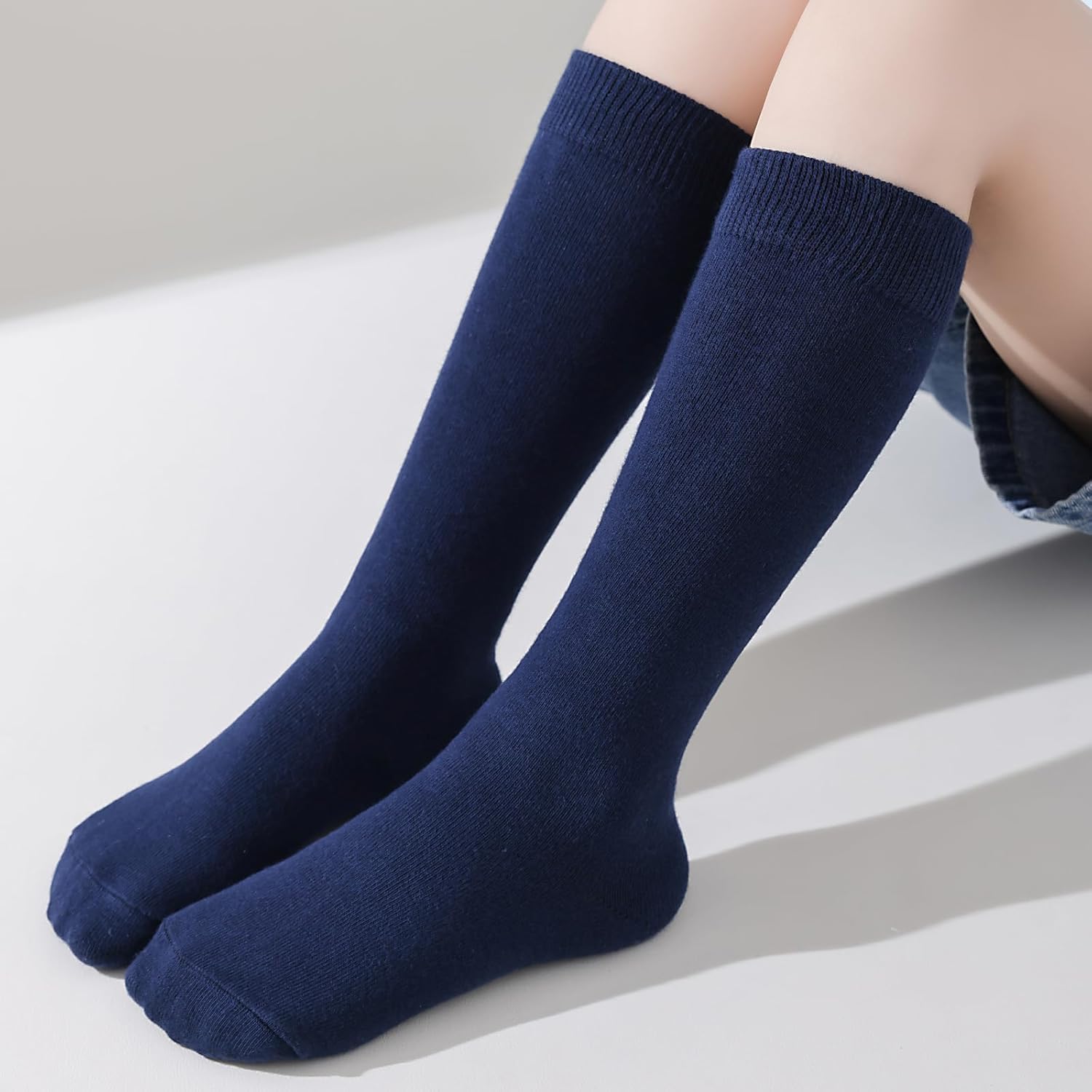 Knee high socks for girls and boys - school uniform