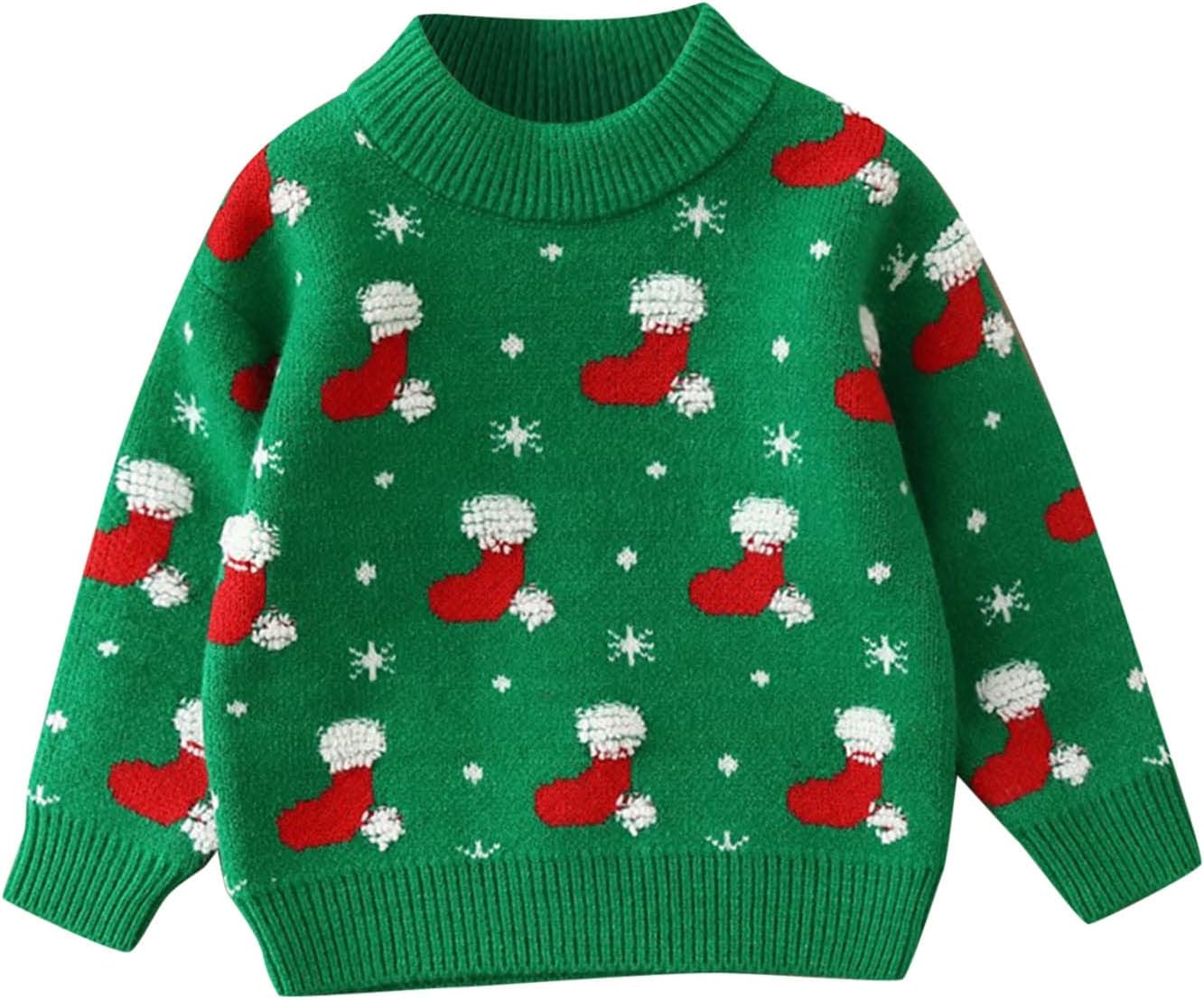 Red Christmas Sweater for Toddler