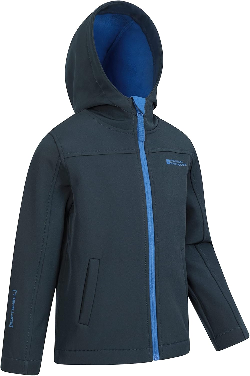 Mountain Warehouse Exodus Softshell Jacket With Hood - Kids Jacket