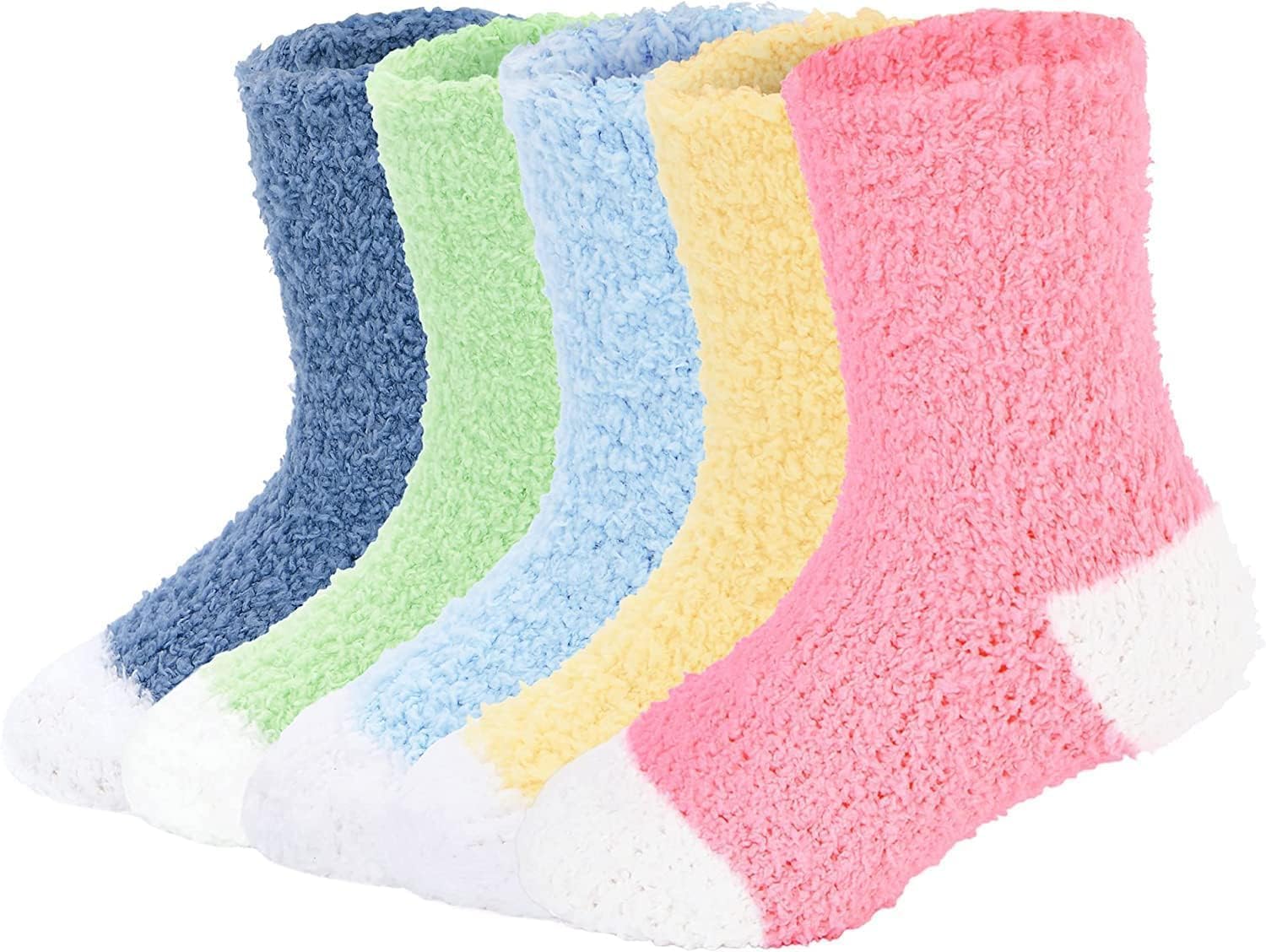 American Trends Kids Fuzzy Socks Toddler Girls
