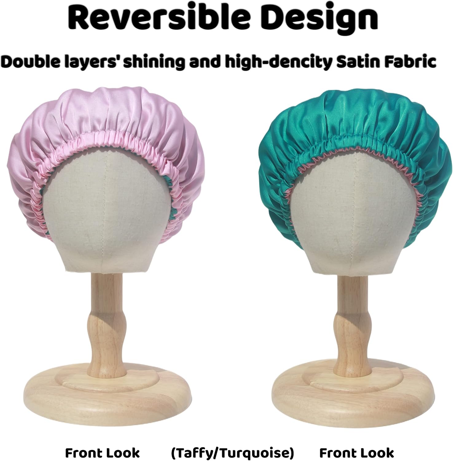 AKISS Satin Silk Bonnet for Babies 0-3 6-12 Moths