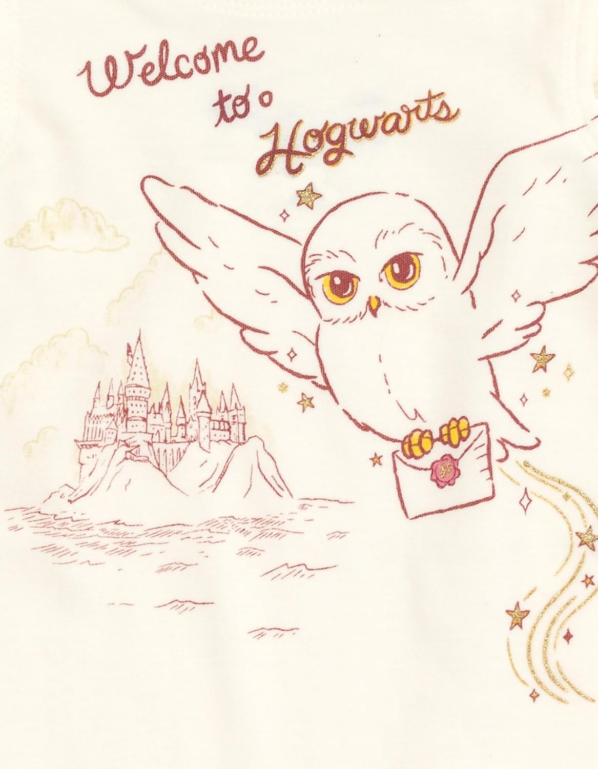 Harry Potter Charm Style - Hedwig Owl Romper Headband for Baby