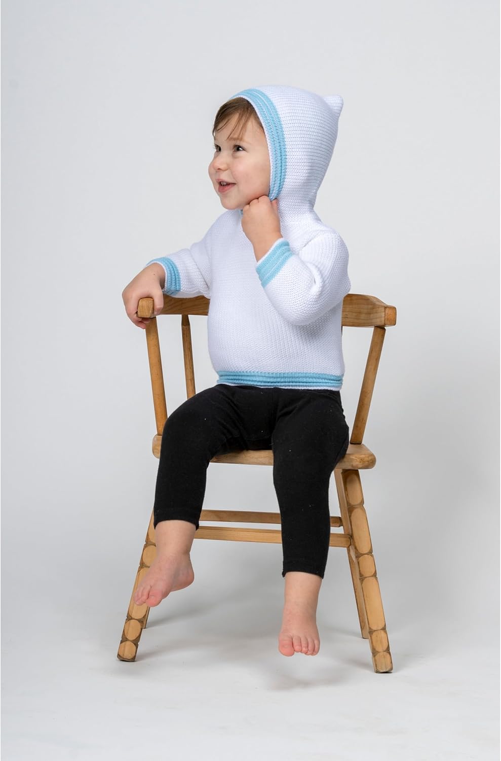 Julius Berger Personalized Baby Sweater Monogram - Soft Custom Design Made in USA