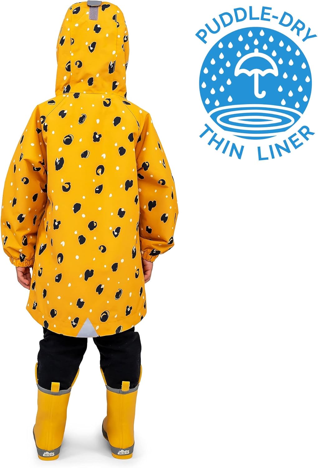 JAN JUL waterproof rain jacket for kids 1000mm rated