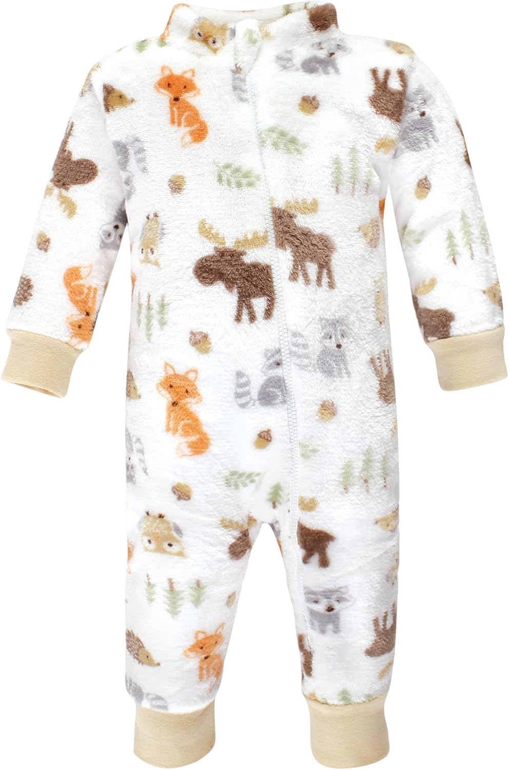 Hudson Baby - Cozy Plush Jumpsuits for Baby Girls Affordable Cozy Set