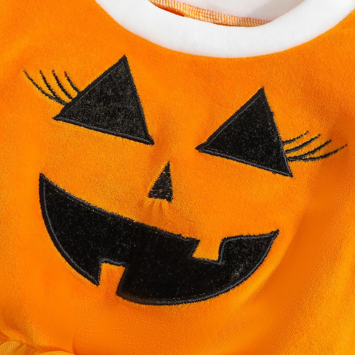My First Halloween Newborn Baby Girl Pump
