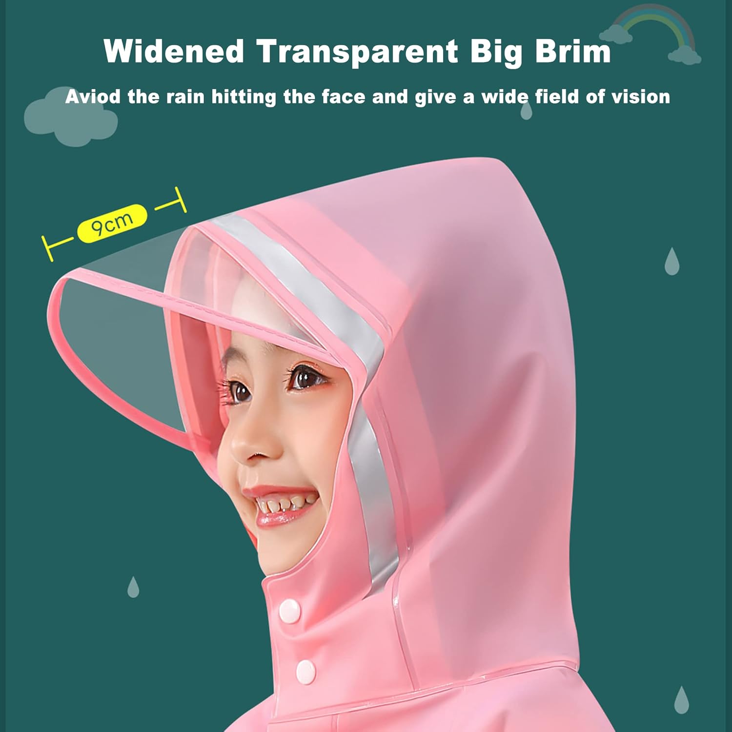 Fewlby Kids Rain Jacket 3XL