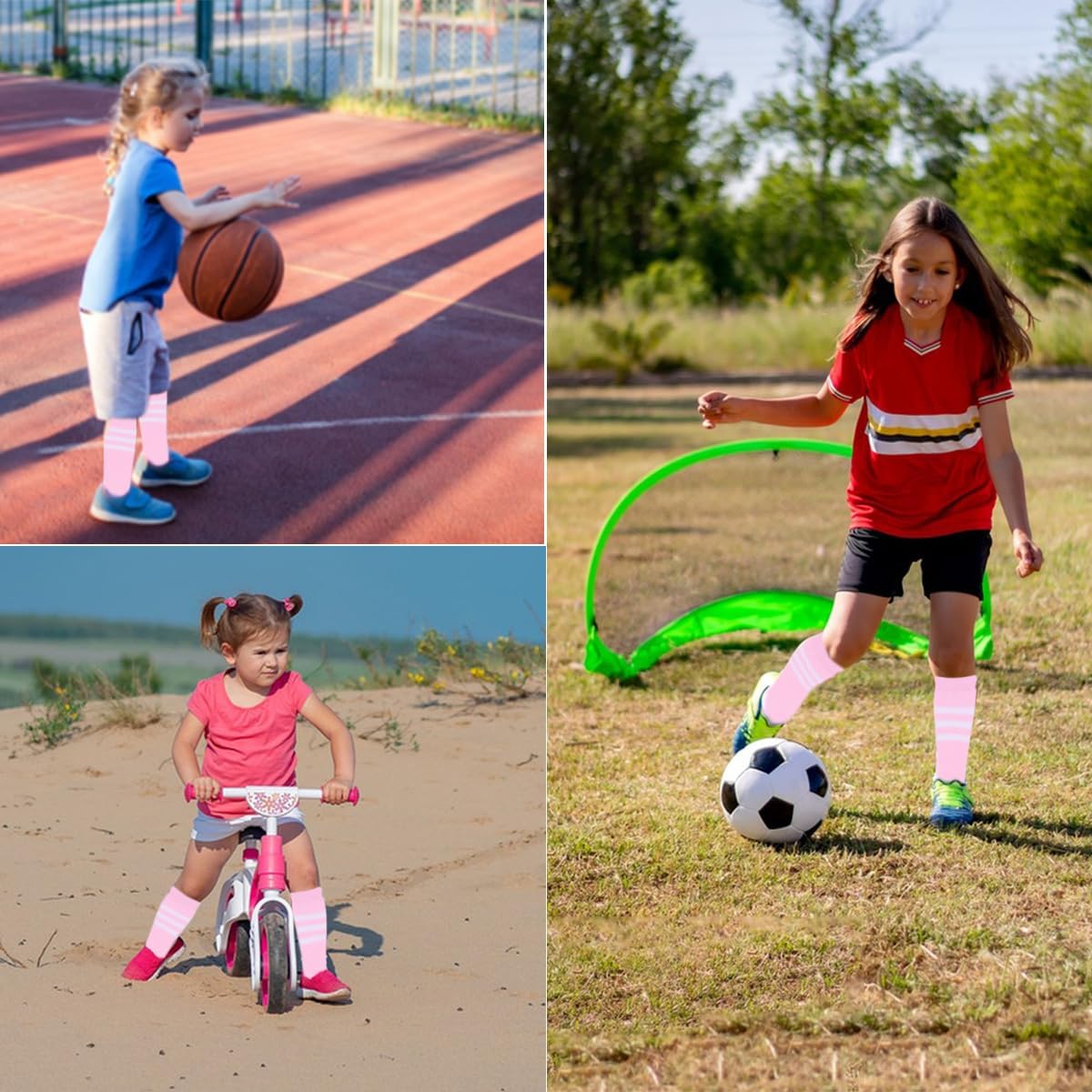 FZBNSRKO Cotton Knee-High Socks for Kids