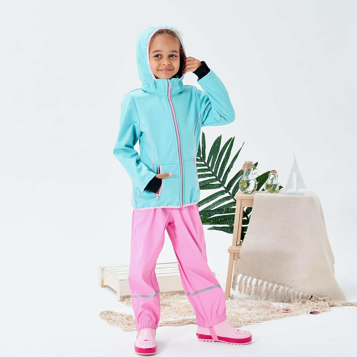 M2C Girls Dry Weather Jackets