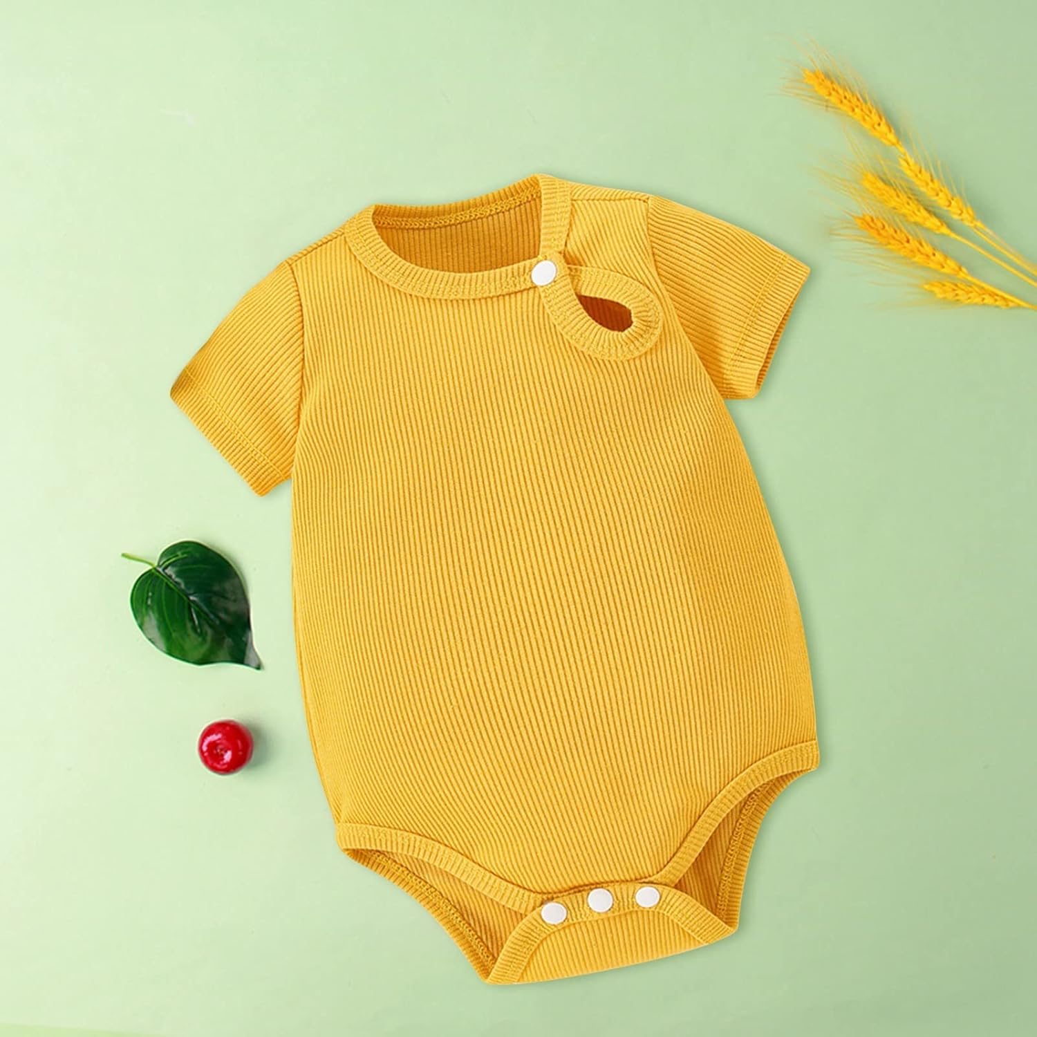 AMIMOJY Baby Girl Summer romper