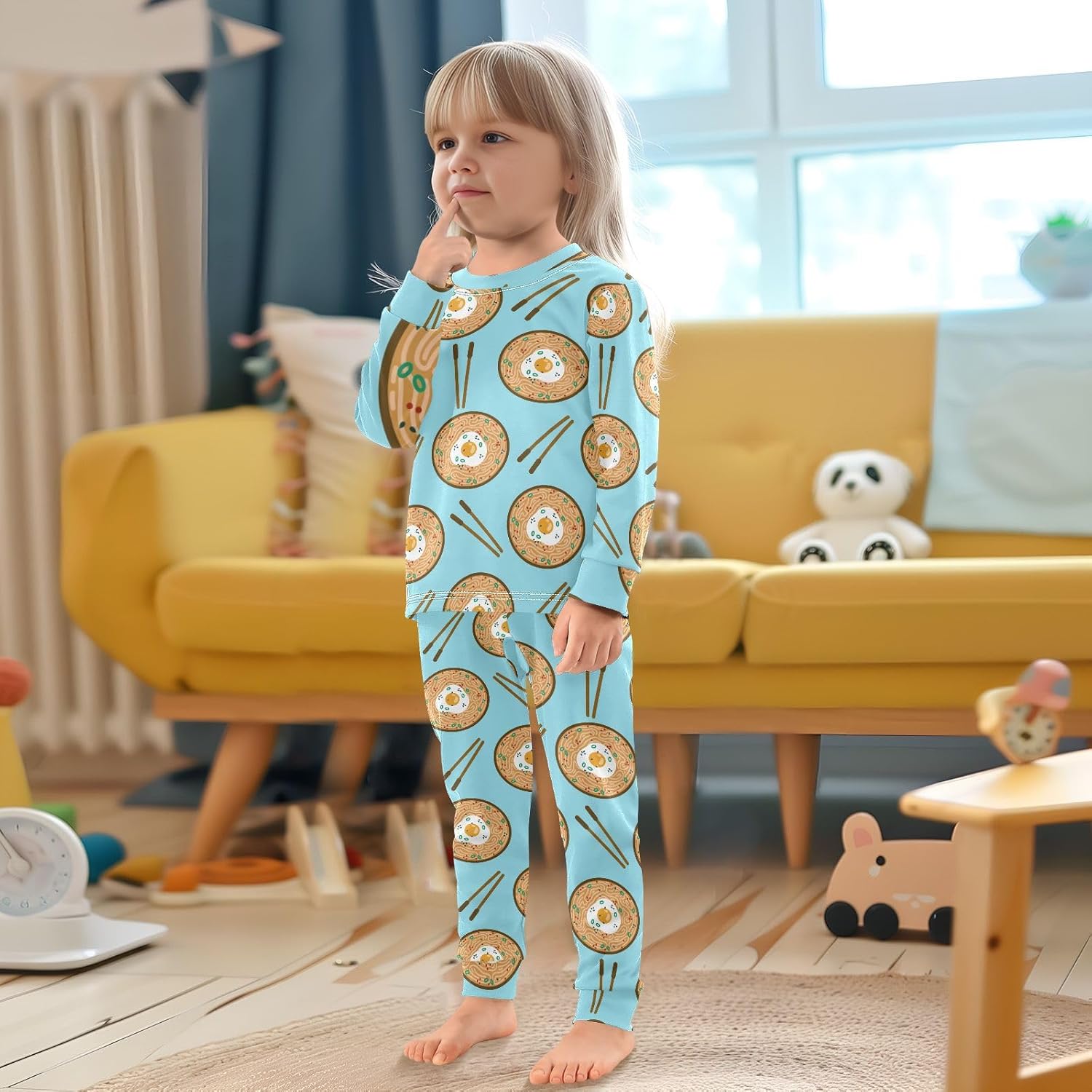 WIFIU Pajama Sets Lightweight Comfortable for Ages 18M-8Y