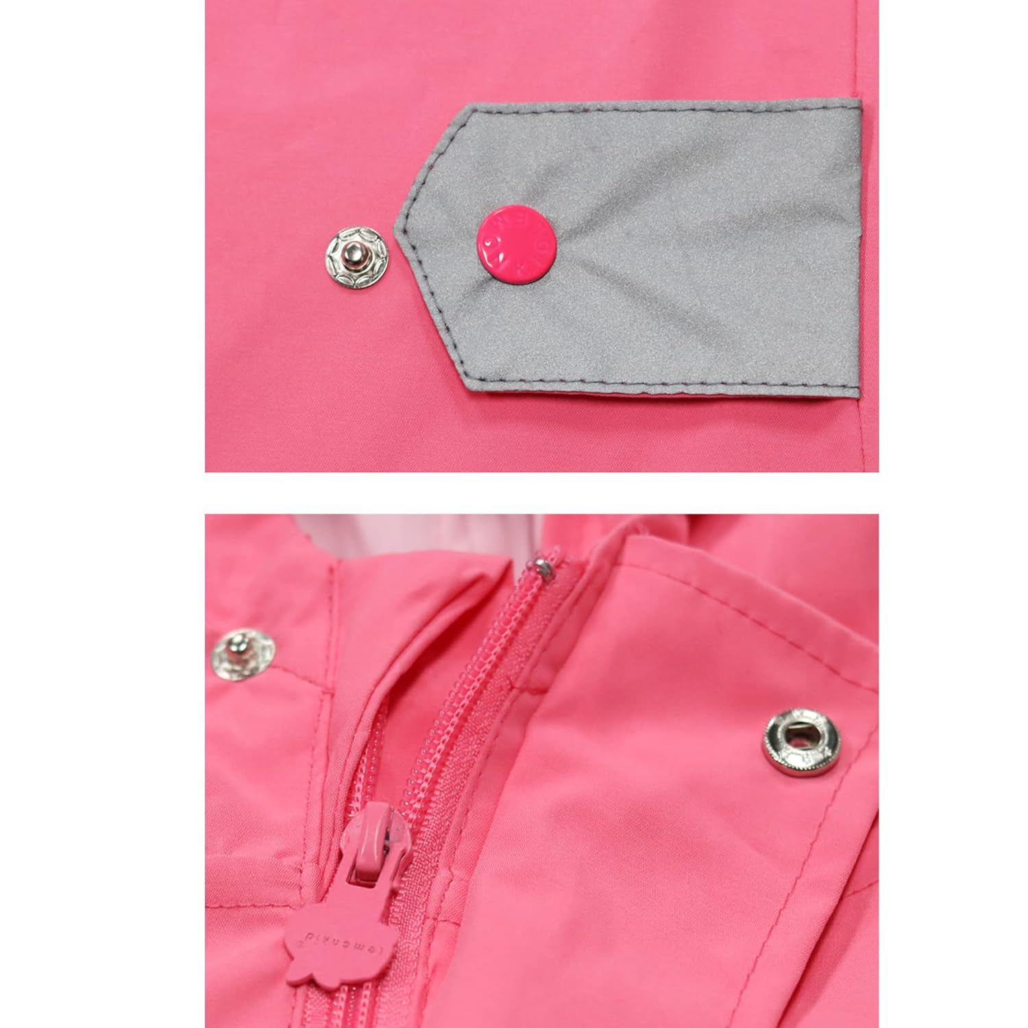 Fewlby Toddler Girls Lightweight Rain Jacket