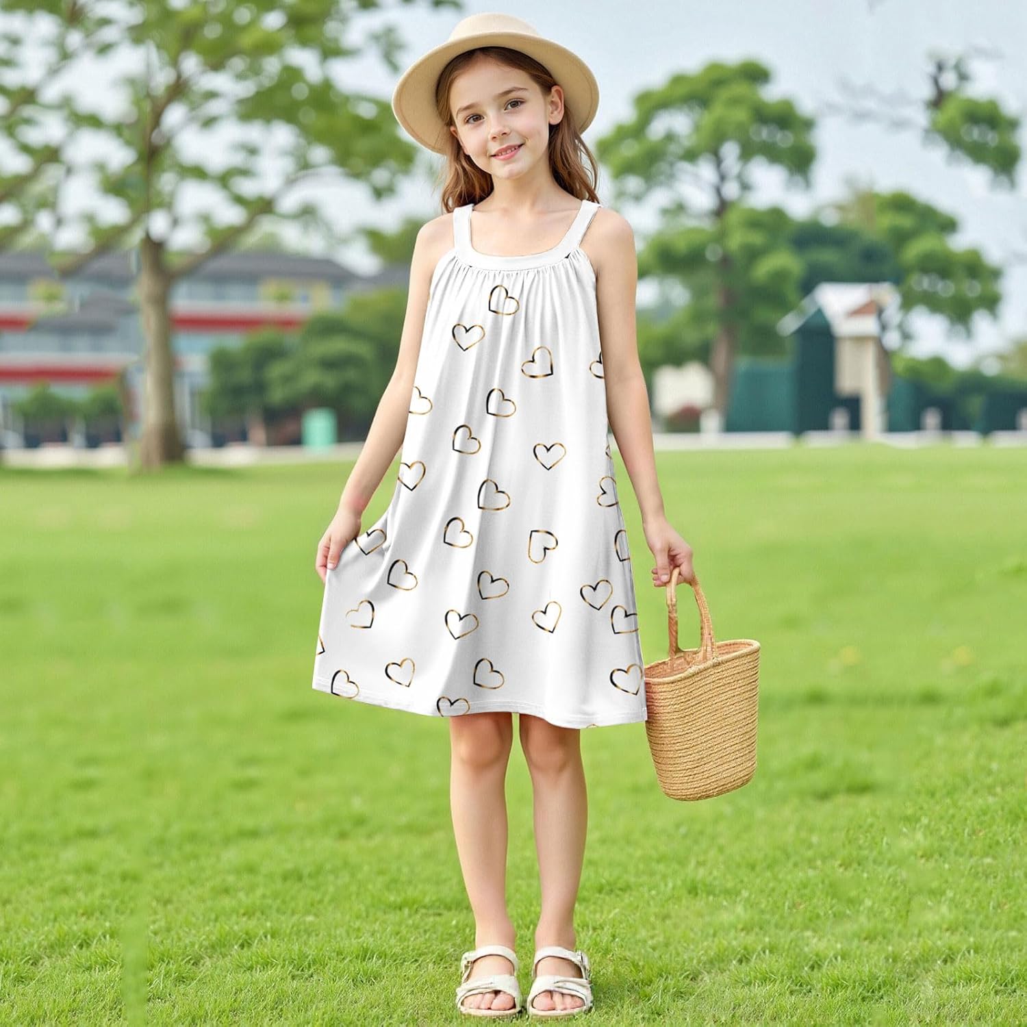 Charming Rainbow Sundress for Kids