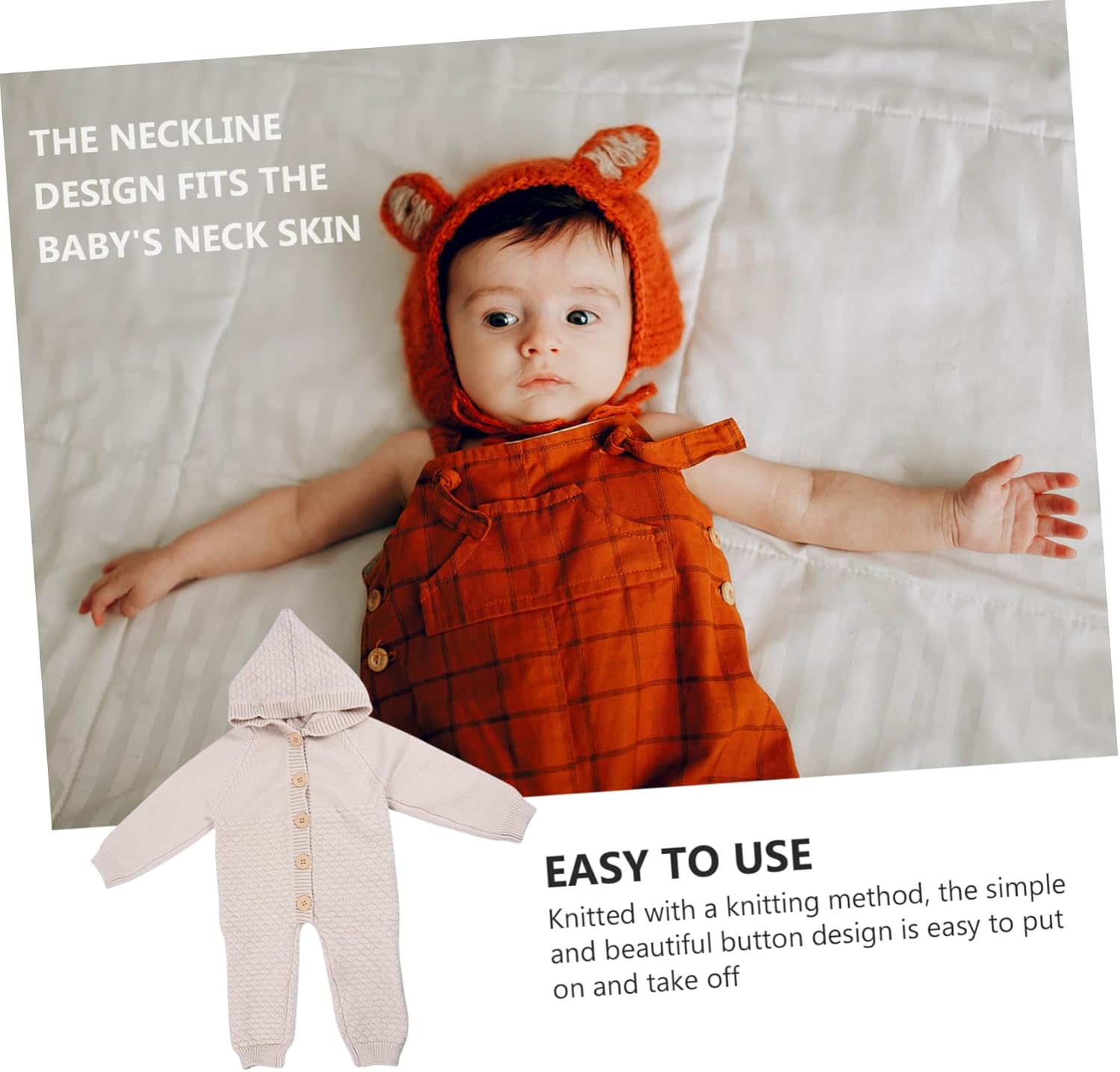 Infant Sleep Bag Long Sleeve Romper for Baby