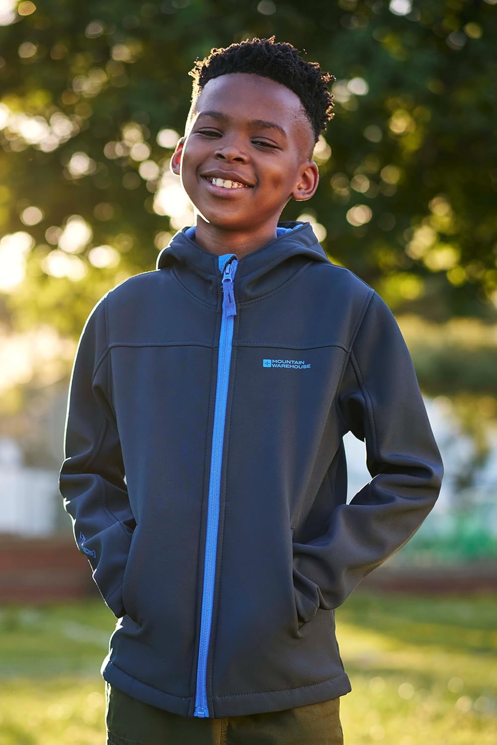Mountain Warehouse Exodus Softshell Jacket With Hood - Kids Jacket