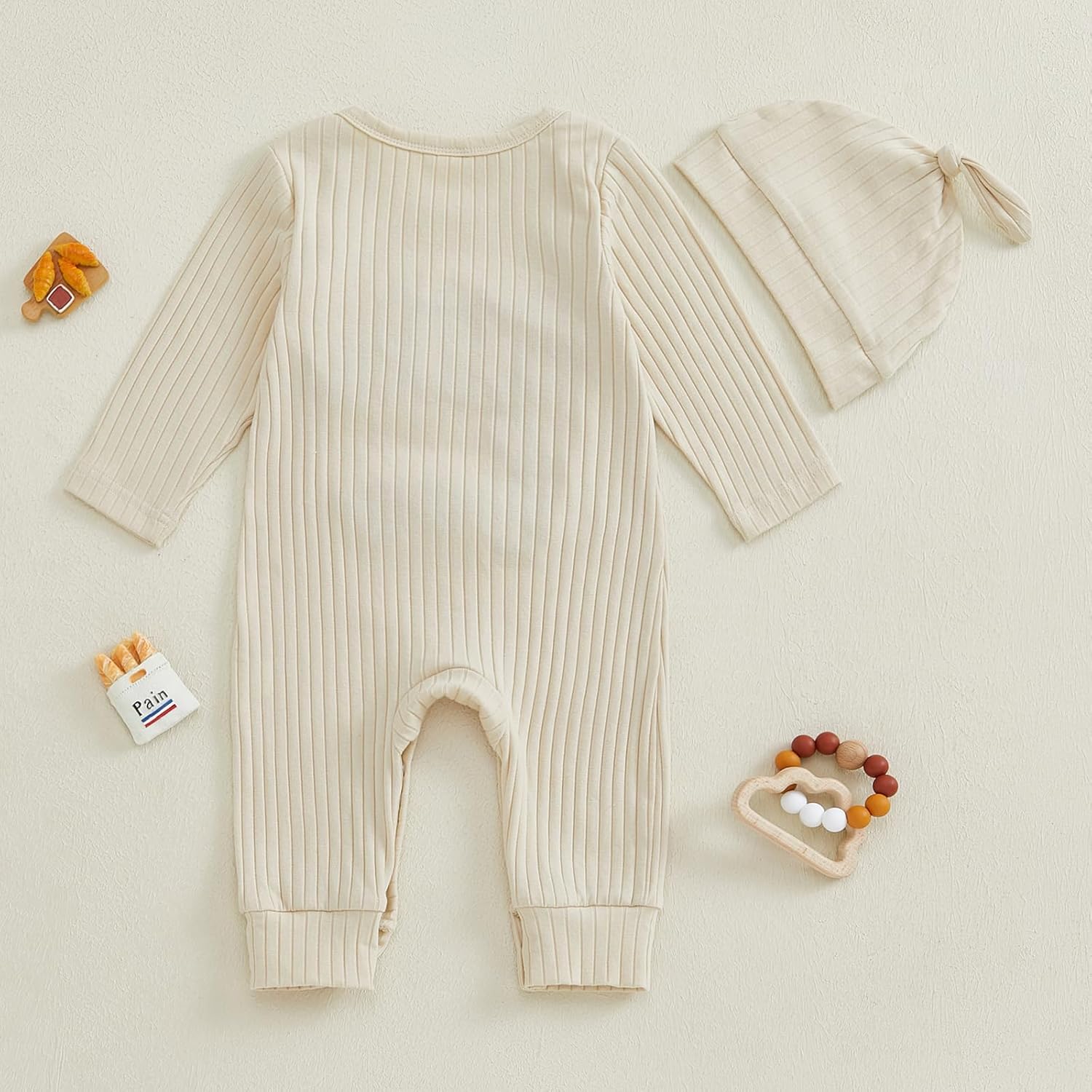 Pengnight Newborn Baby Romper Long Sleeve Lil Bro Letter Print