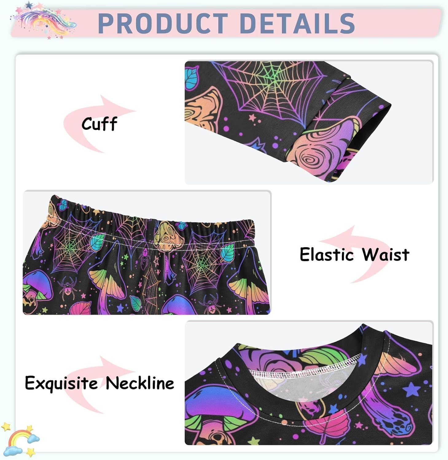 Cute Long Sleeve Sleepwear for Kids