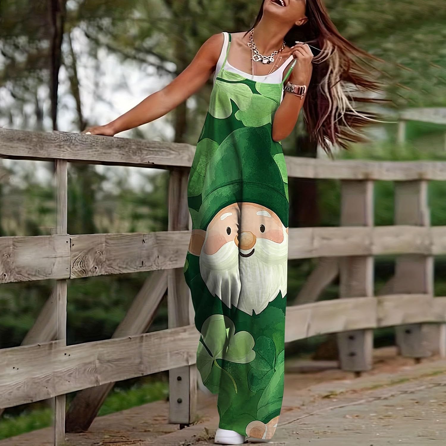 St Patricks Day Jumpsuit for Women