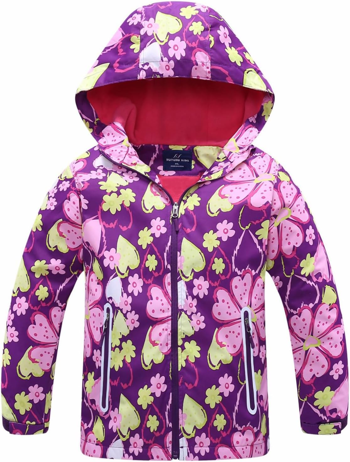 Girls Lightweight Waterproof Jacket Renvena