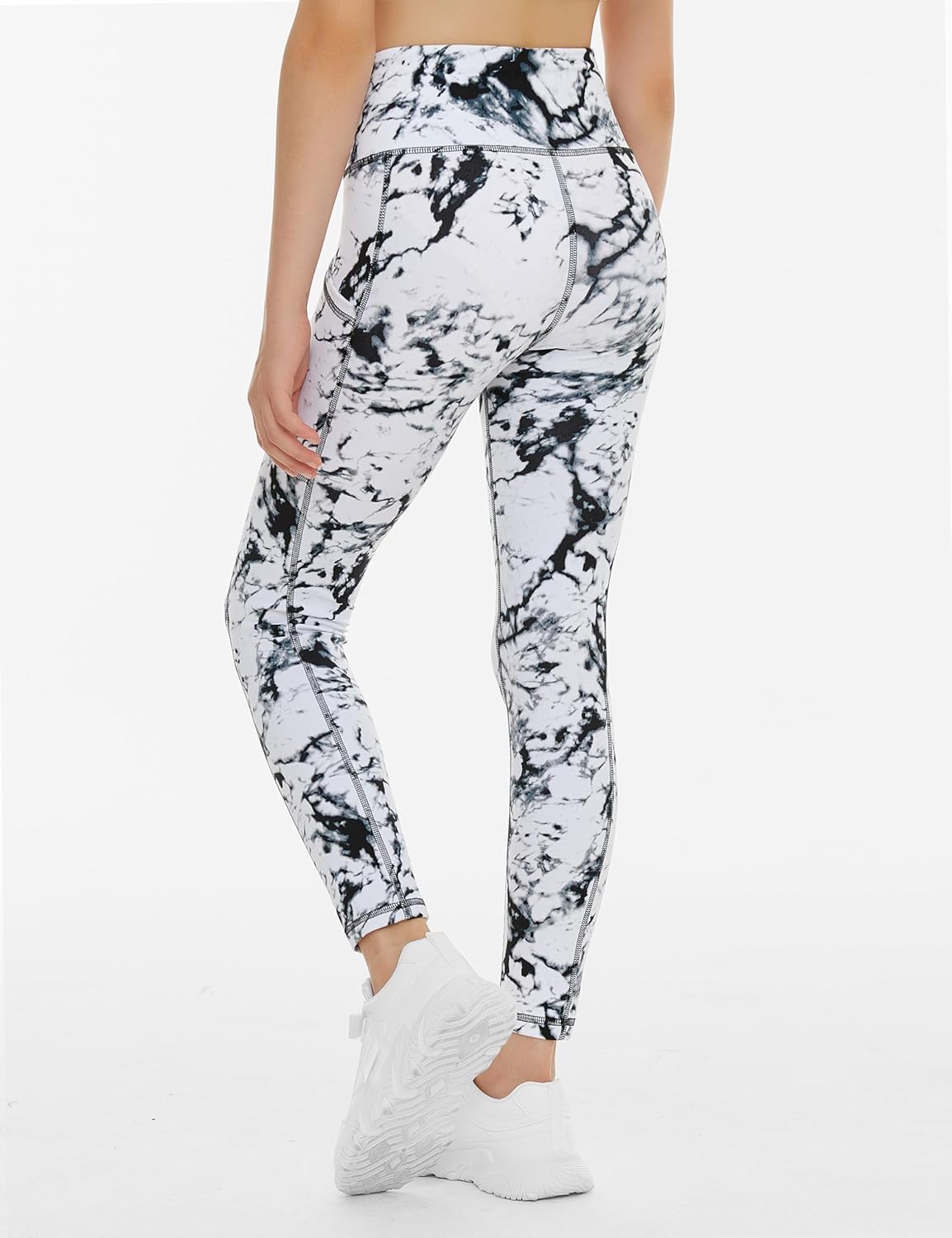 THE GYM PEOPLE Girls High Waist Stretch Leggings